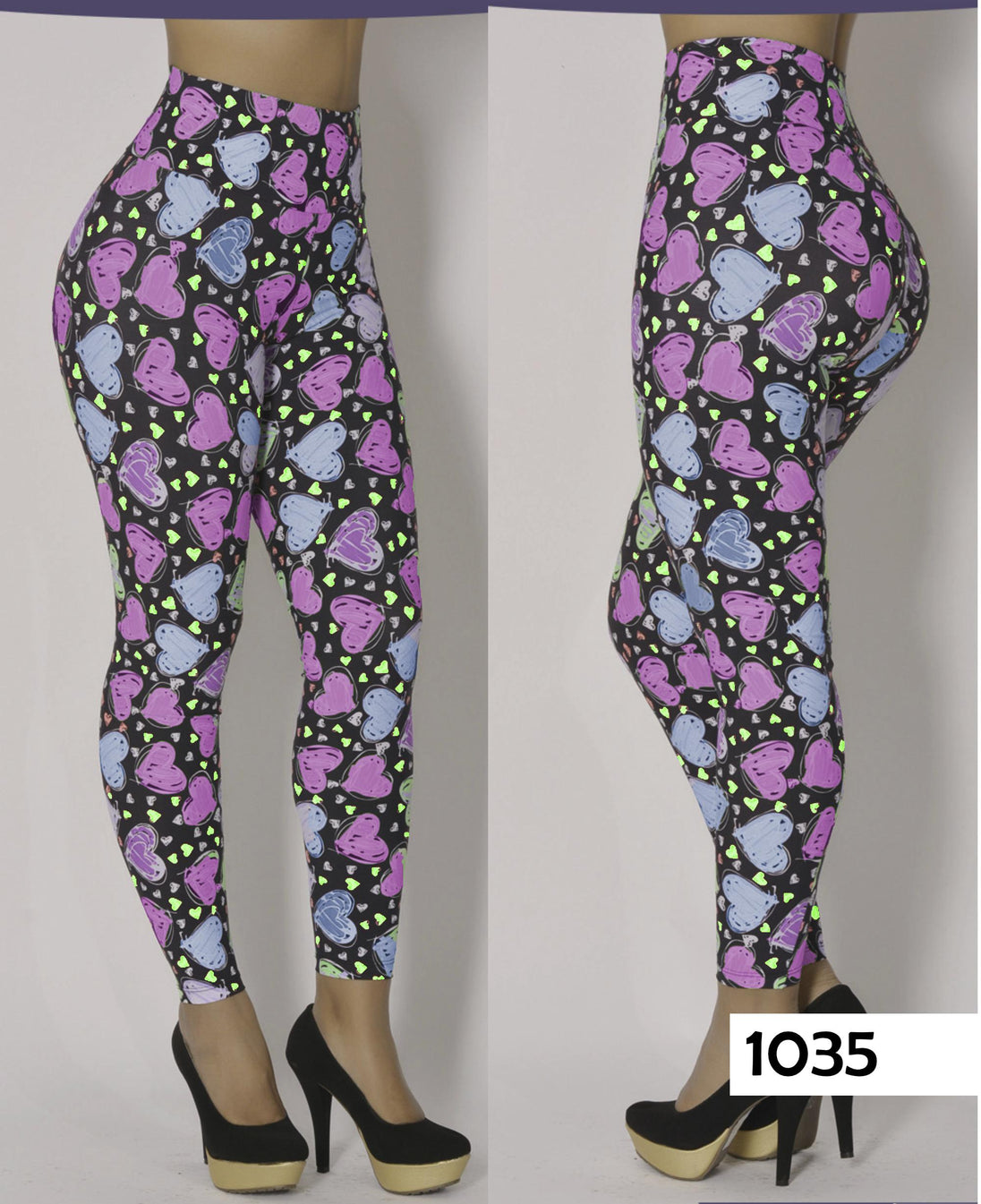 Ref. 008 -1035 Leggins Reductor Levanta Cola - Fajas Colombianas