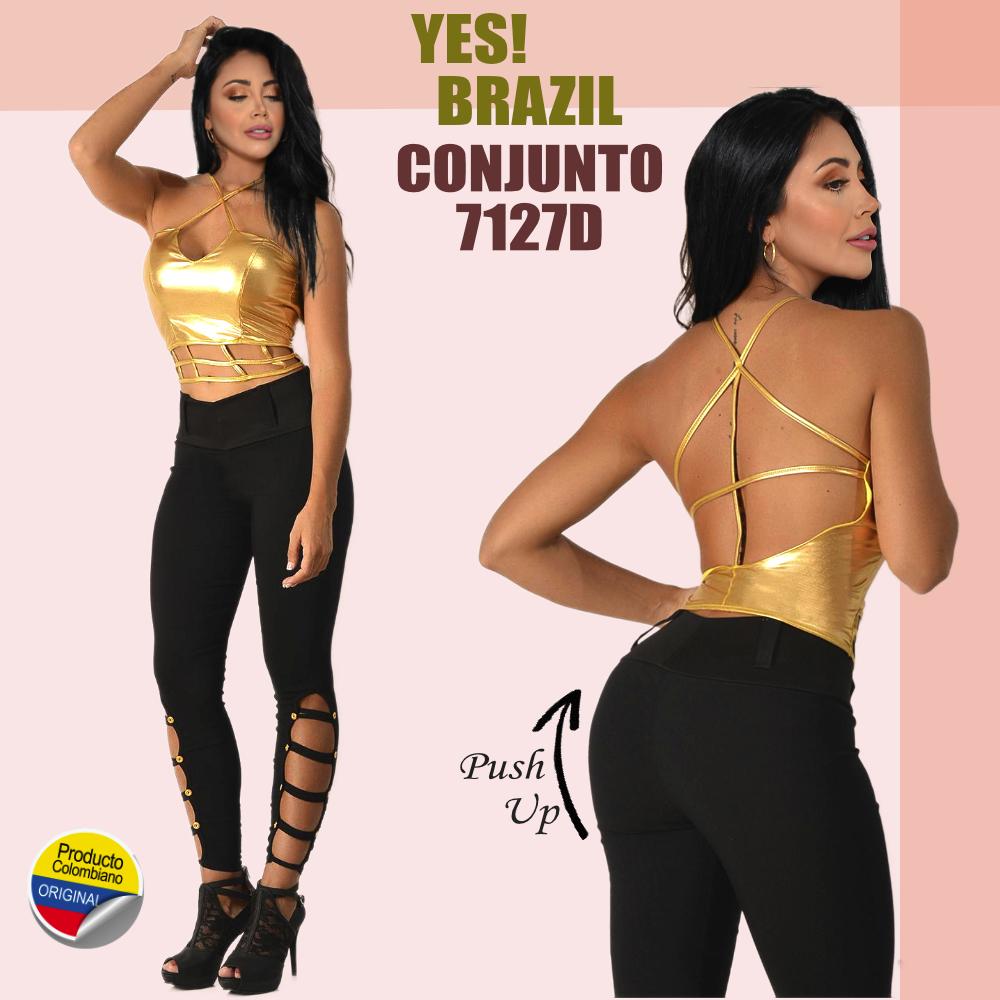 Ref. 005 -7127D Leggins - Fajas Colombianas