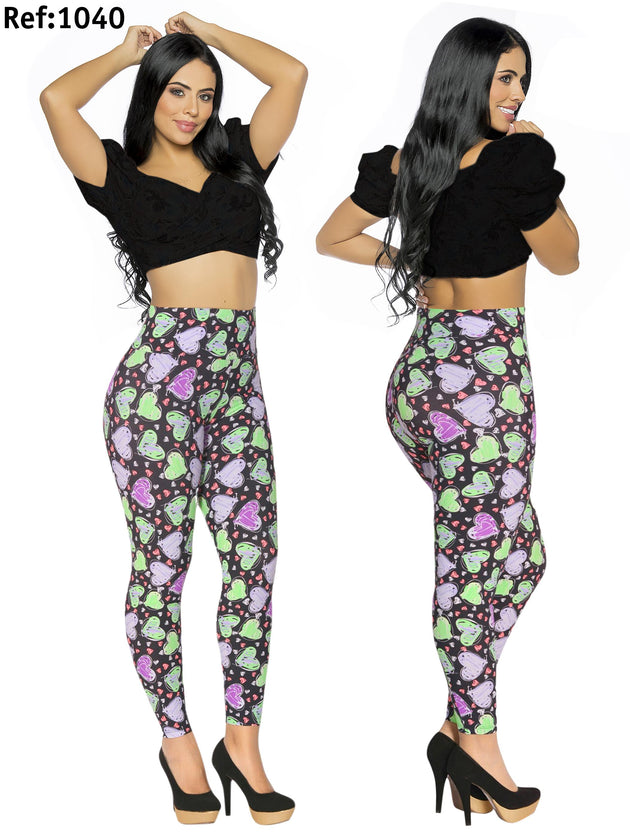 Ref. 008 -1040 Leggins Reductor Push up - Fajas Colombianas