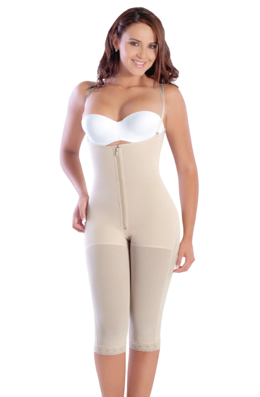 Ref. 019 -9106 Faja Tipo Capri Levantacola sin Mangas - Fajas Colombianas