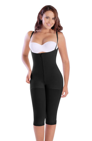 Ref. 019 -9106 Faja Tipo Capri Levantacola sin Mangas - Fajas Colombianas