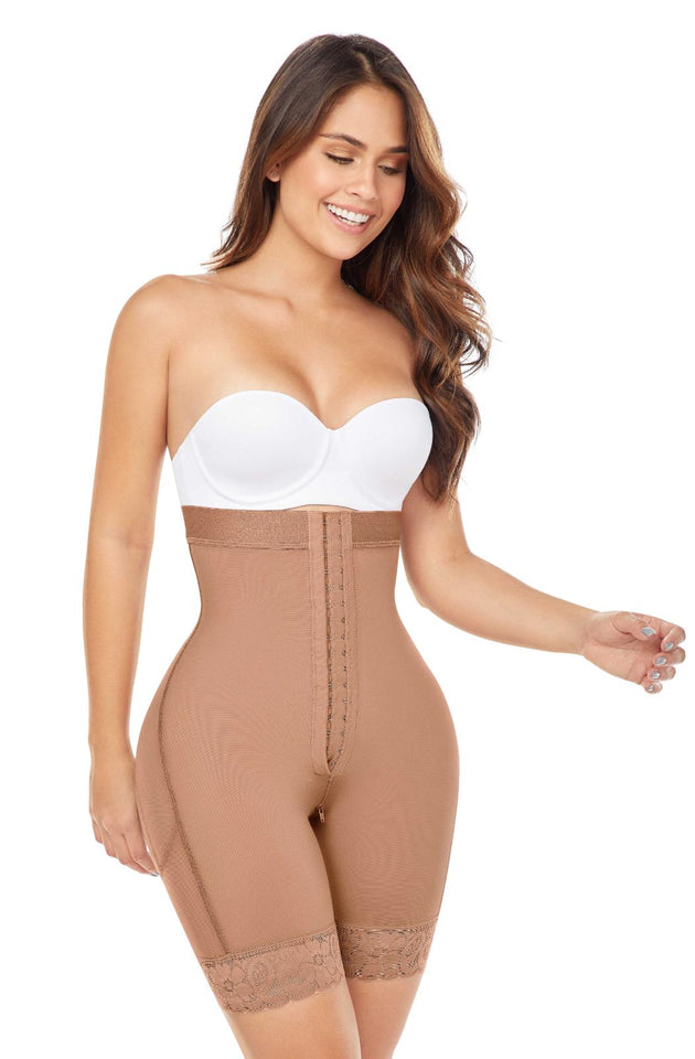 Ref. 019 -FC304 Faja Short con broches - Fajas Colombianas - fajas colombianas en España